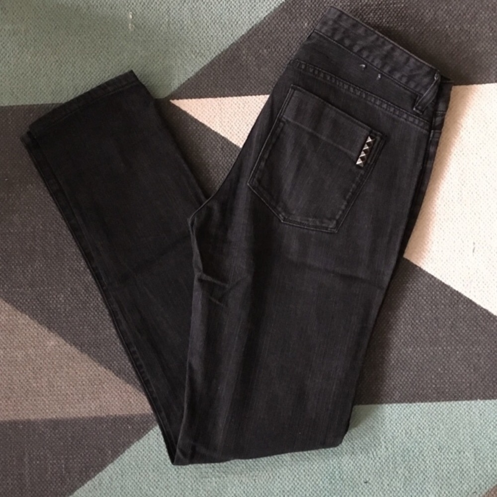 Obey dark Joan high waisted skinny jeans